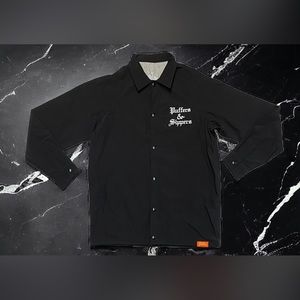 NEW Puffers Smoke Shop Windbreaker Jacket Mens Sz Large